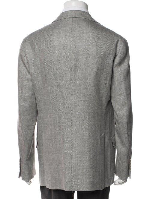 Brunello Cucinelli Wool Striped Blazer