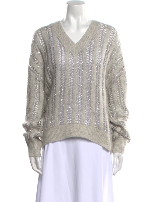 Brunello Cucinelli Wool V-Neck Sweater