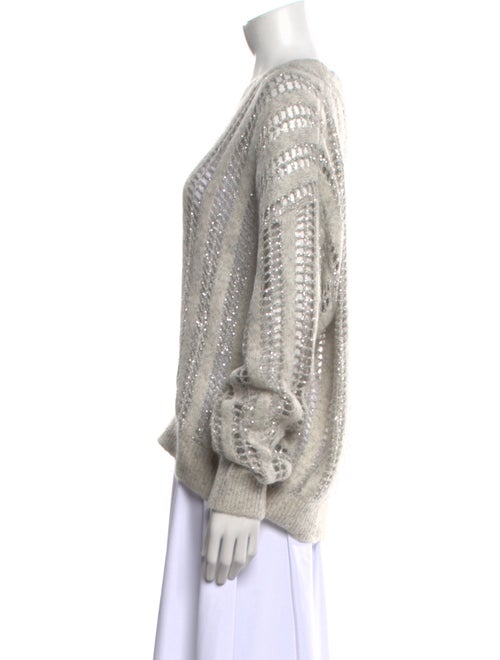 Brunello Cucinelli Wool V-Neck Sweater