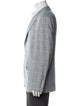 Brunello Cucinelli Silk Plaid Print Blazer