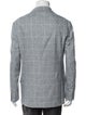 Brunello Cucinelli Silk Plaid Print Blazer