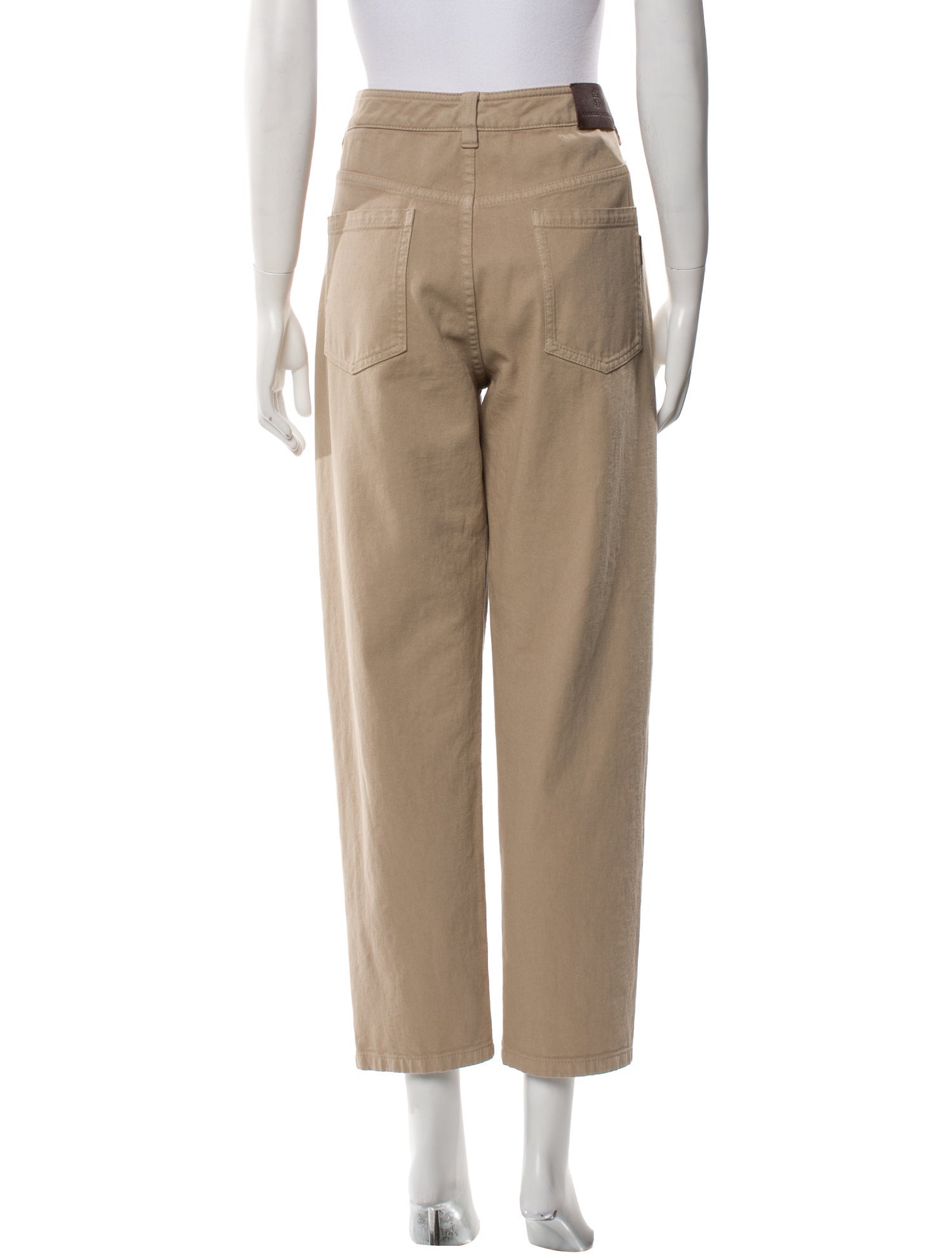 Brunello Cucinelli High-Rise Straight Leg Jeans w/ Tags