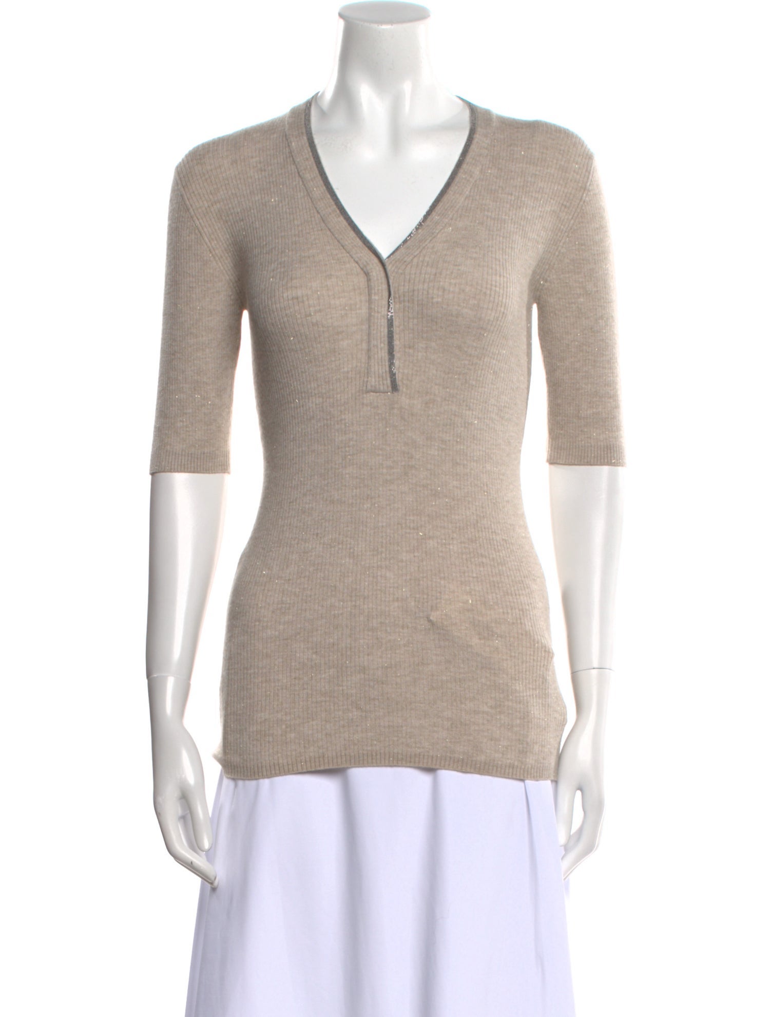 Brunello Cucinelli V-Neck Sweater
