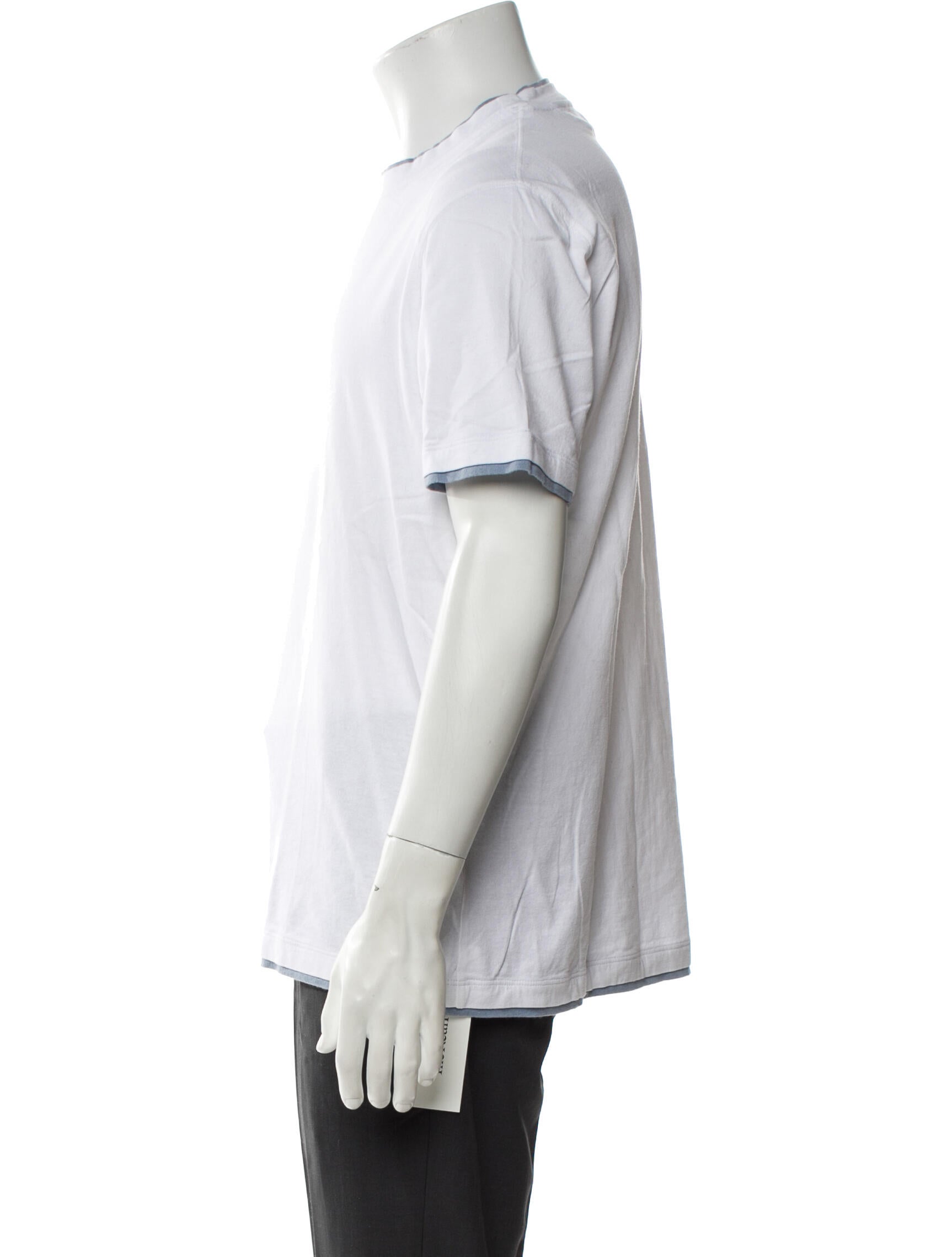 Brunello Cucinelli Crew Neck Short Sleeve T-Shirt