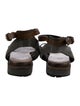 Brunello Cucinelli Monili Leather Sandals