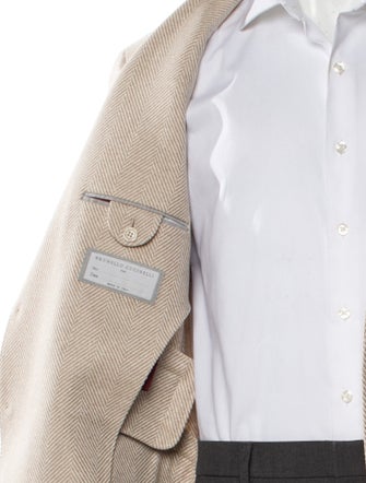 Brunello Cucinelli Wool Striped Sport Coat