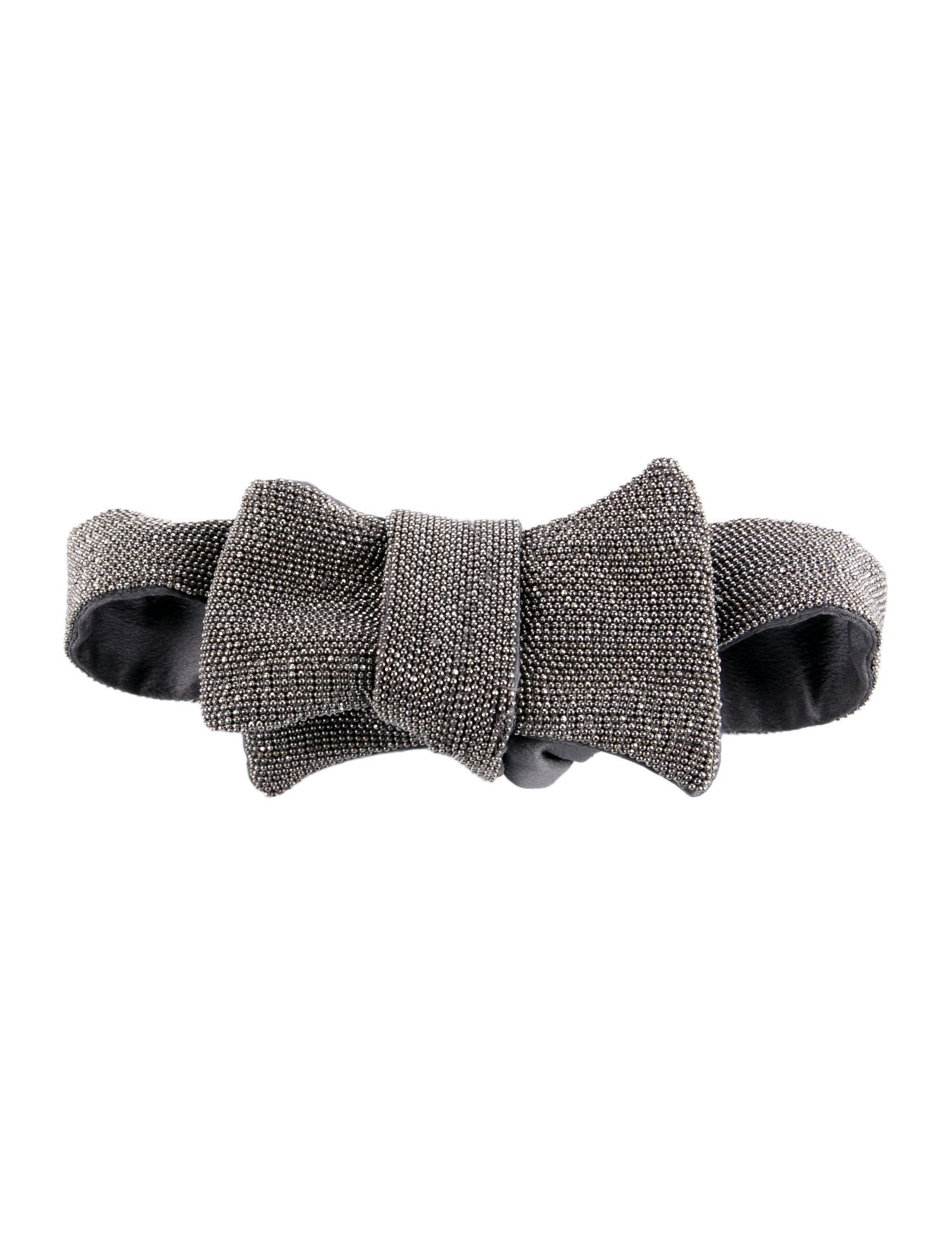 Brunello Cucinelli Sequin Bow Tie