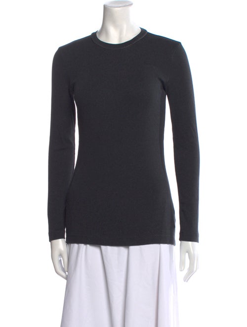 Brunello Cucinelli Crew Neck Long Sleeve Top