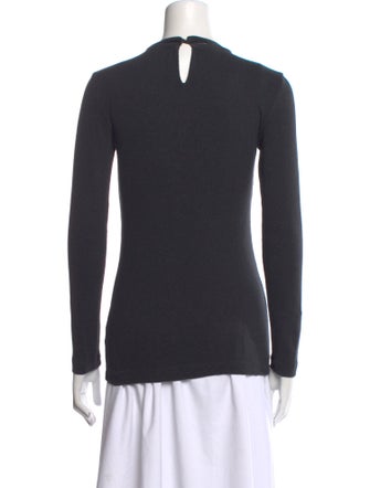 Brunello Cucinelli Crew Neck Long Sleeve Top