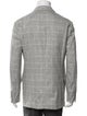 Brunello Cucinelli Silk Plaid Print Sport Coat