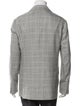Brunello Cucinelli Wool Plaid Print Blazer
