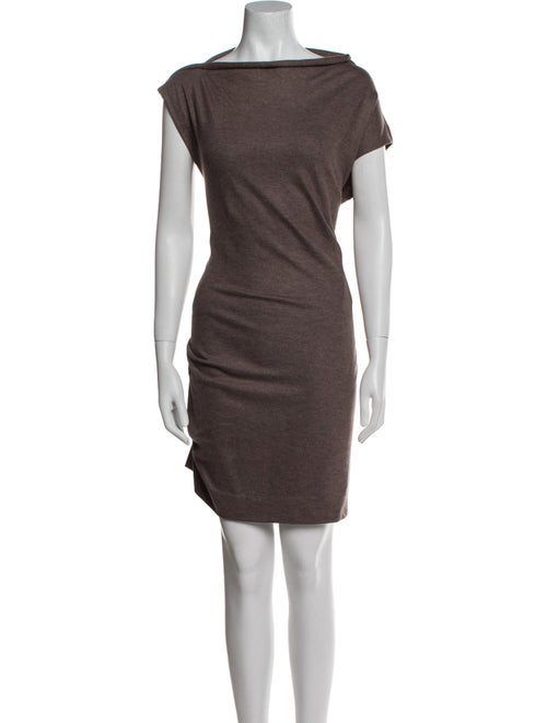 Brunello Cucinelli Wool Mini Dress