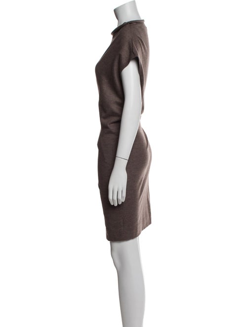 Brunello Cucinelli Wool Mini Dress