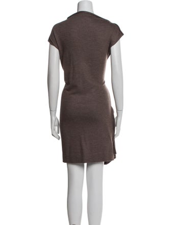 Brunello Cucinelli Wool Mini Dress