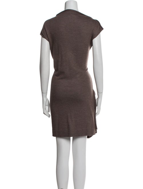 Brunello Cucinelli Wool Mini Dress