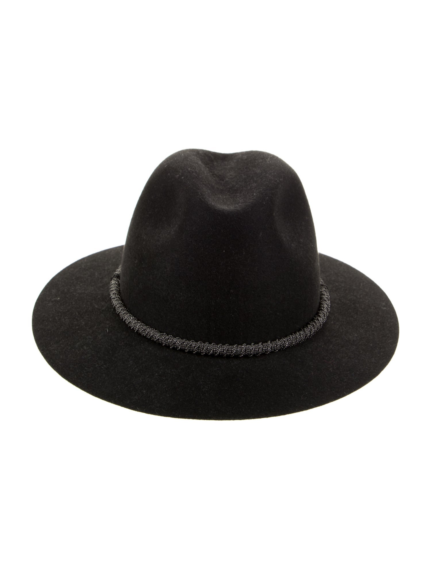 Brunello Cucinelli Beaded Fedora Hat w/Tags