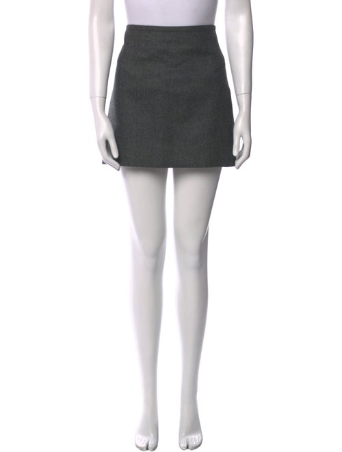 Brunello Cucinelli Virgin Wool Mini Skirt