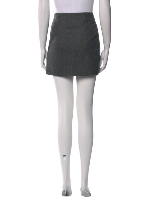 Brunello Cucinelli Virgin Wool Mini Skirt