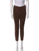 Brunello Cucinelli Leather Skinny Leg Pants