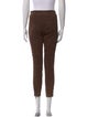 Brunello Cucinelli Leather Skinny Leg Pants