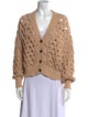 Brunello Cucinelli Patterned V-Neck Sweater