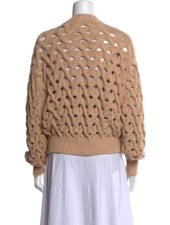 Brunello Cucinelli Patterned V-Neck Sweater
