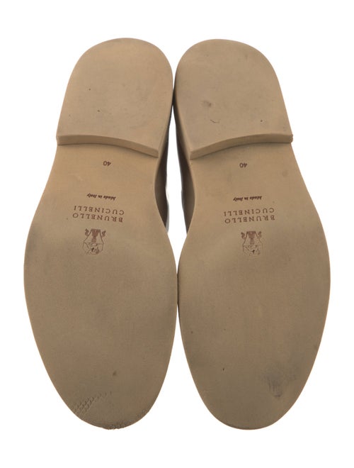 Brunello Cucinelli Monili Patent Leather Oxfords