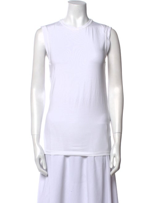 Brunello Cucinelli Crew Neck Sleeveless Top