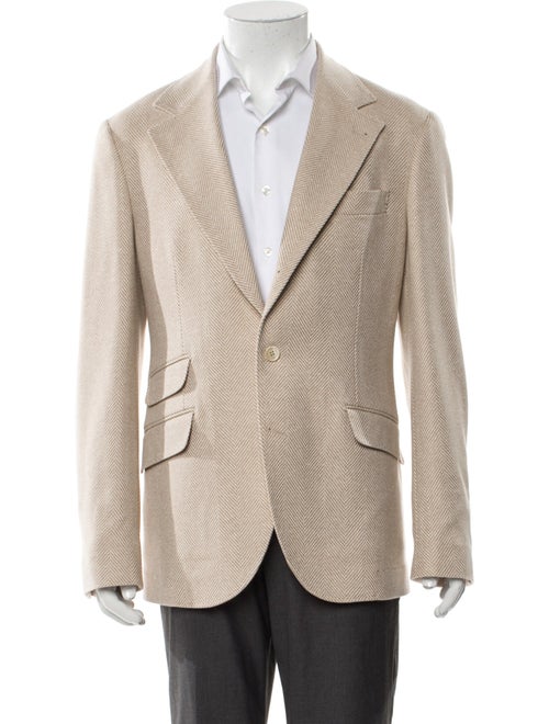 Brunello Cucinelli Wool Striped Sport Coat