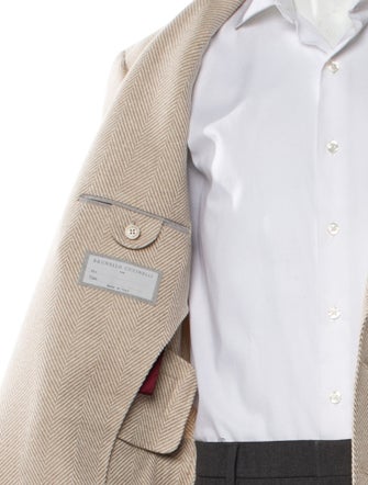 Brunello Cucinelli Wool Striped Sport Coat