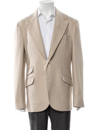 Brunello Cucinelli Wool Striped Sport Coat