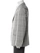 Brunello Cucinelli Silk Plaid Print Sport Coat
