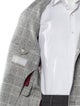 Brunello Cucinelli Silk Plaid Print Sport Coat