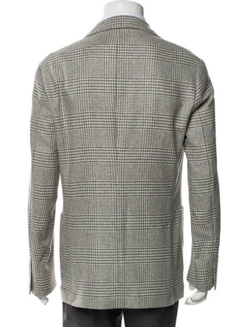 Brunello Cucinelli Wool Plaid Print Sport Coat