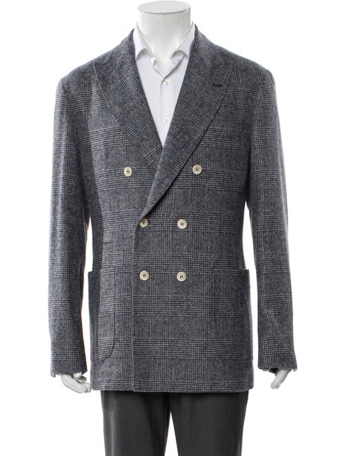 Brunello Cucinelli Plaid Print Sport Coat