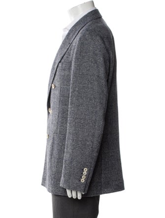 Brunello Cucinelli Plaid Print Sport Coat