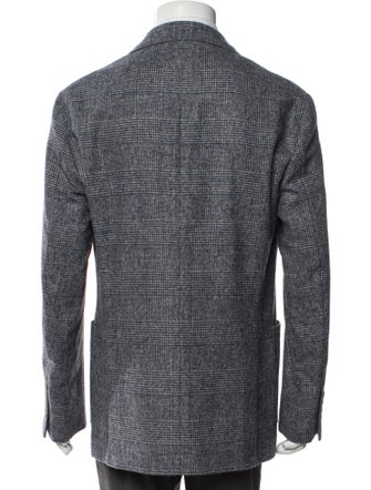 Brunello Cucinelli Plaid Print Sport Coat
