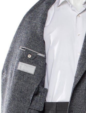 Brunello Cucinelli Plaid Print Sport Coat
