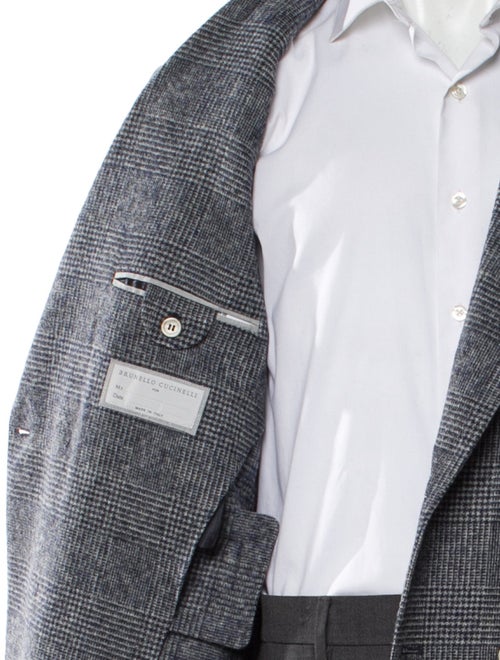 Brunello Cucinelli Plaid Print Sport Coat
