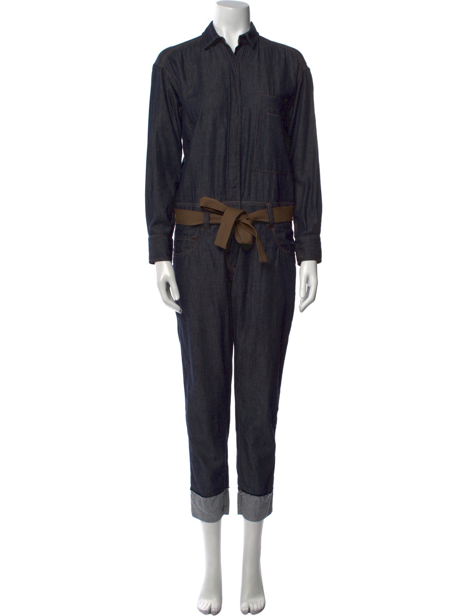 Brunello Cucinelli Mock Neck Jumpsuit w/ Tags