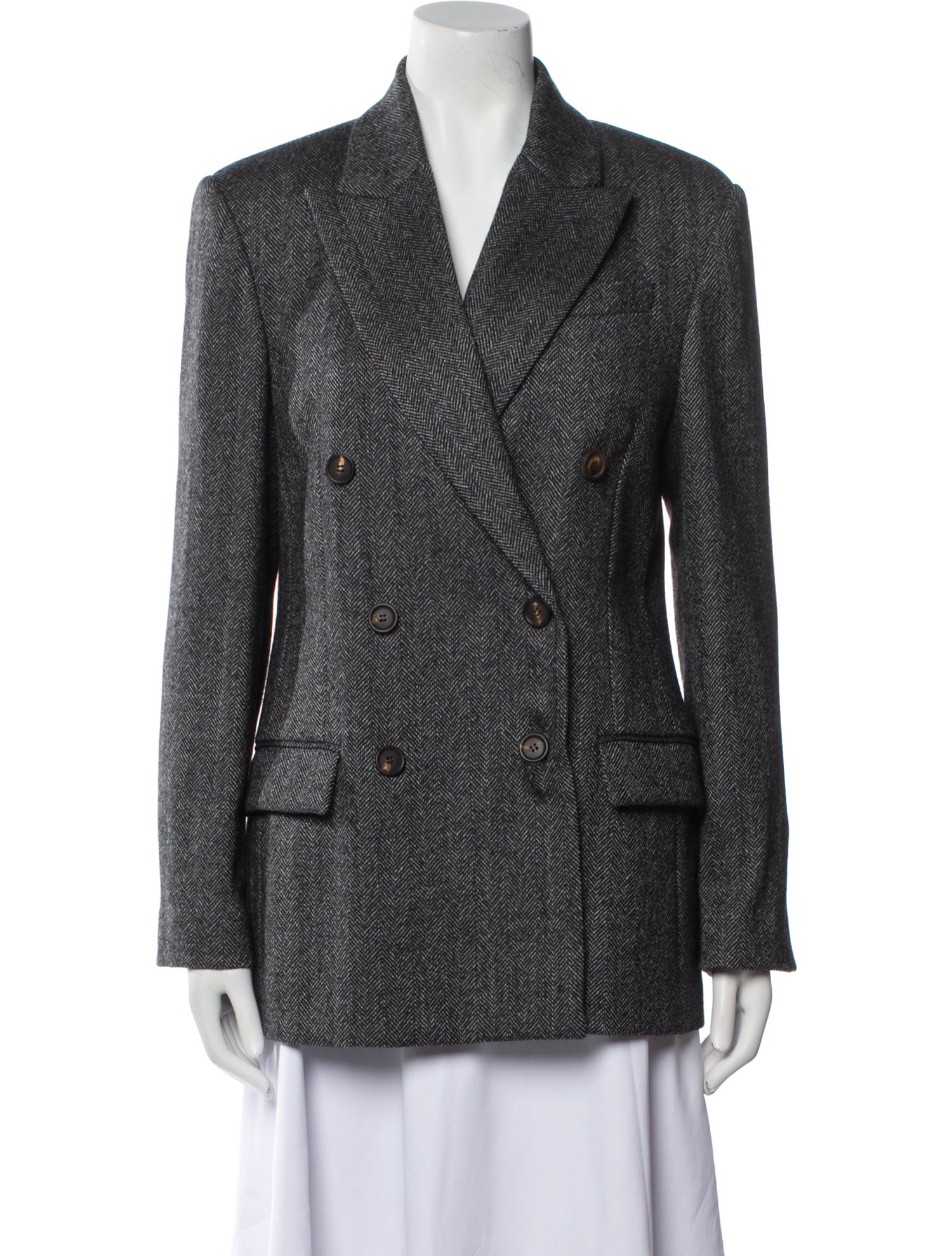 Brunello Cucinelli Tweed Pattern Blazer w/ Tags
