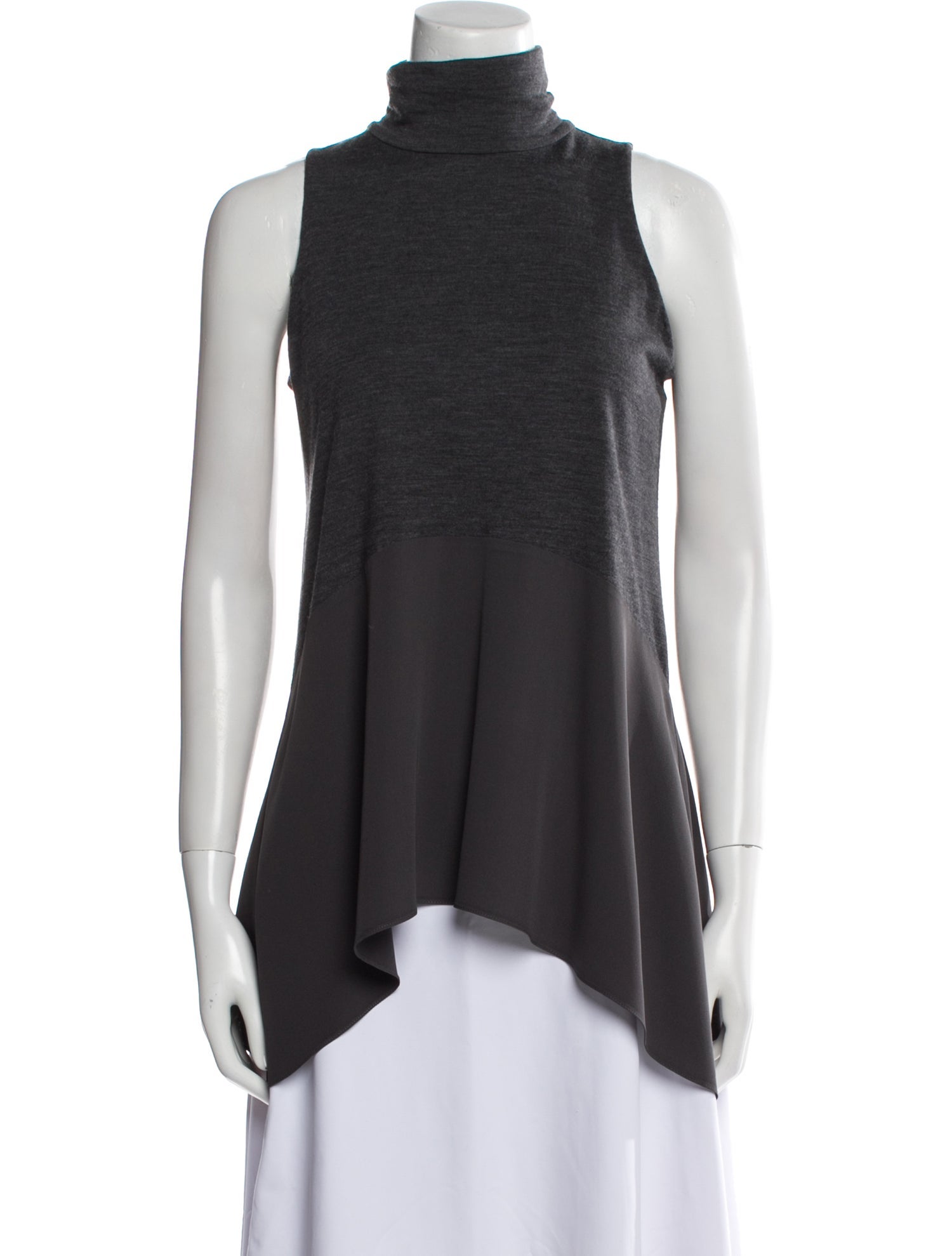 Brunello Cucinelli Turtleneck Sleeveless Tunic