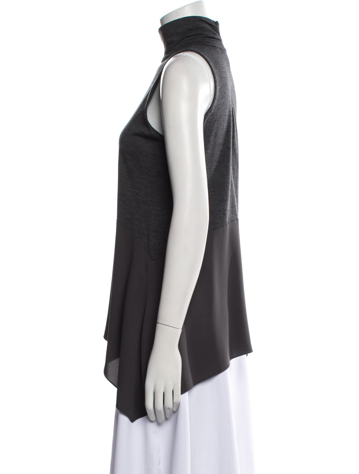 Brunello Cucinelli Turtleneck Sleeveless Tunic