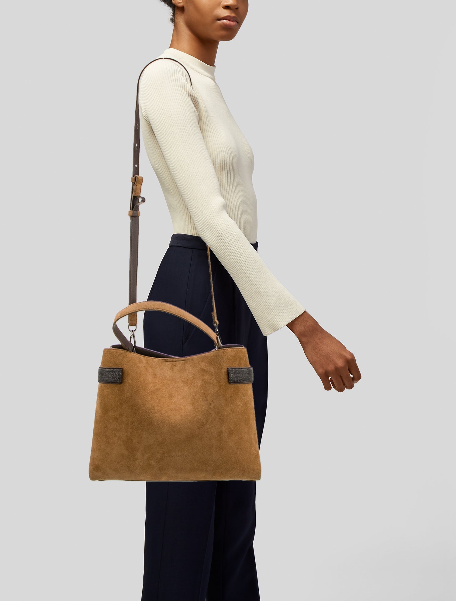 Brunello Cucinelli Monili Top Handle Bag