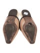 Brunello Cucinelli Monili Leather Mules