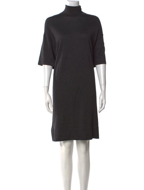 Brunello Cucinelli Turtleneck Mini Dress
