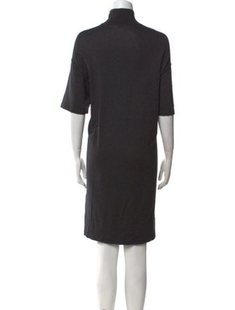 Brunello Cucinelli Turtleneck Mini Dress