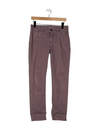Brunello Cucinelli Mid-Rise Straight Leg Jeans
