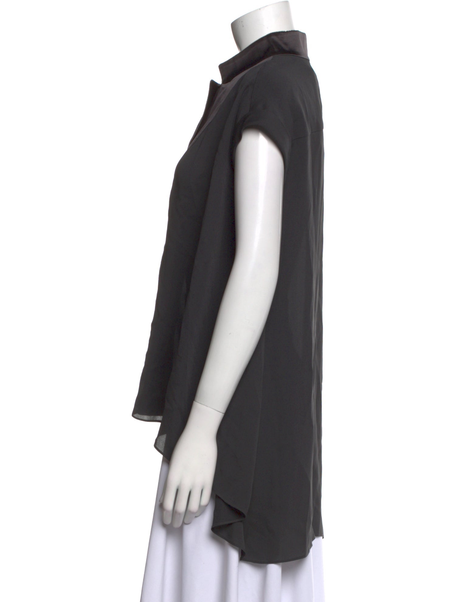 Brunello Cucinelli V-Neck Short Sleeve Polo