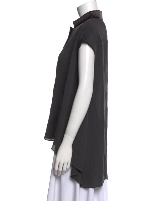 Brunello Cucinelli V-Neck Short Sleeve Polo